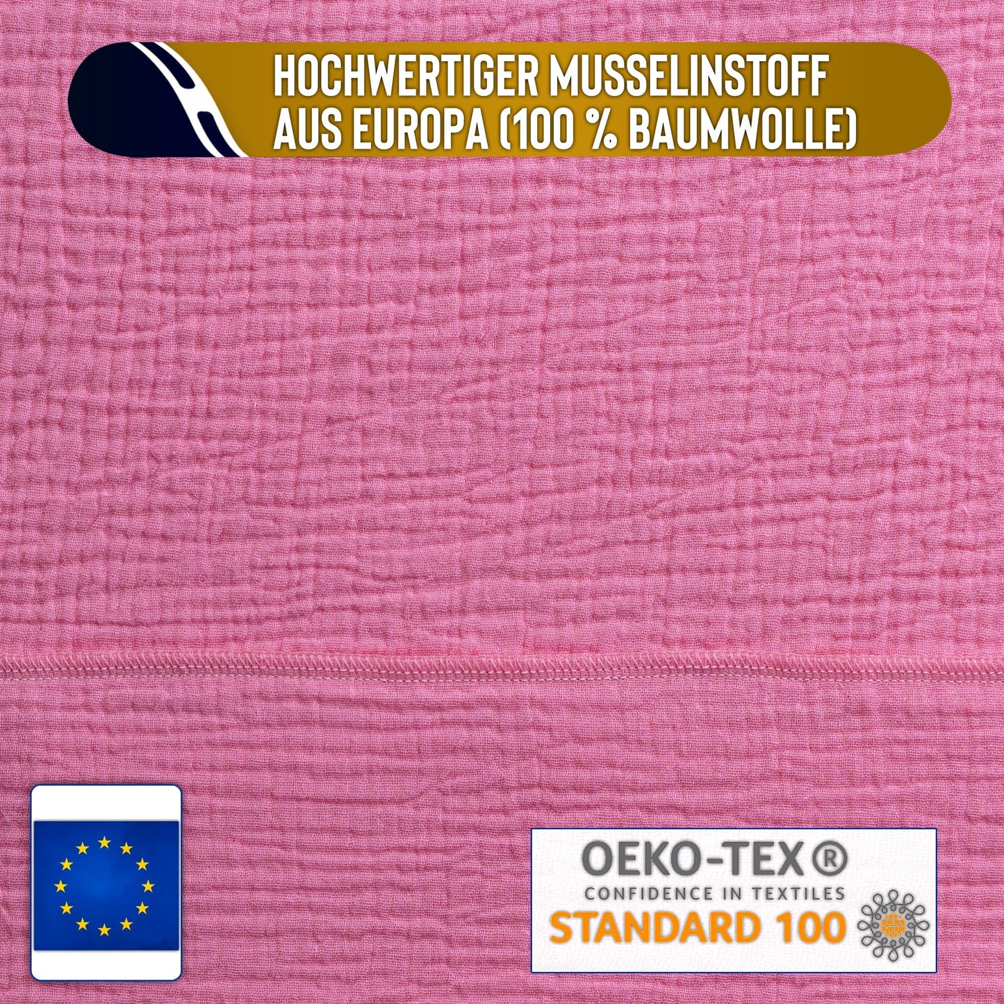 Musselin Tuch Damen Pink Dreieckig