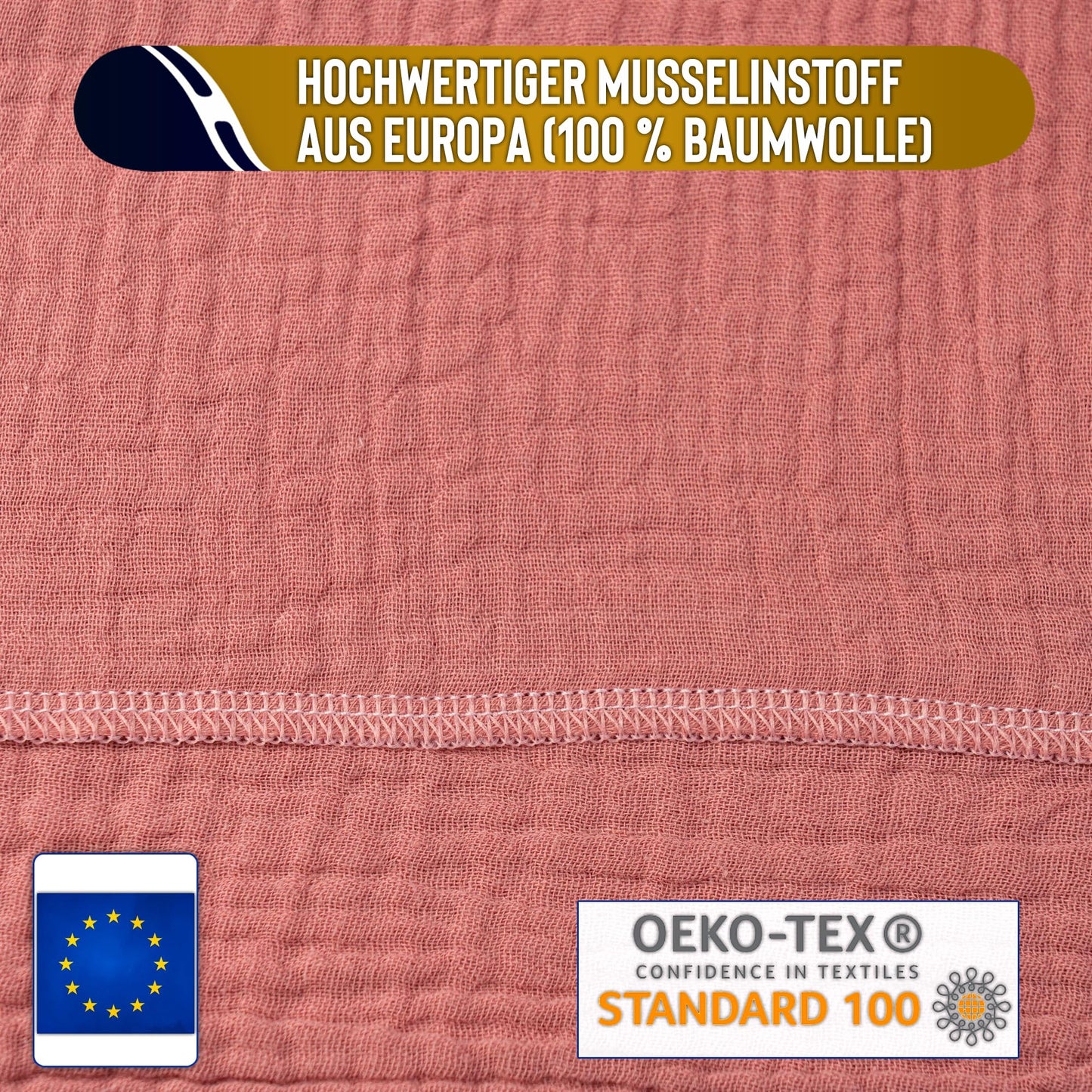 Musselin Tuch Damen Mauve Dreieckig