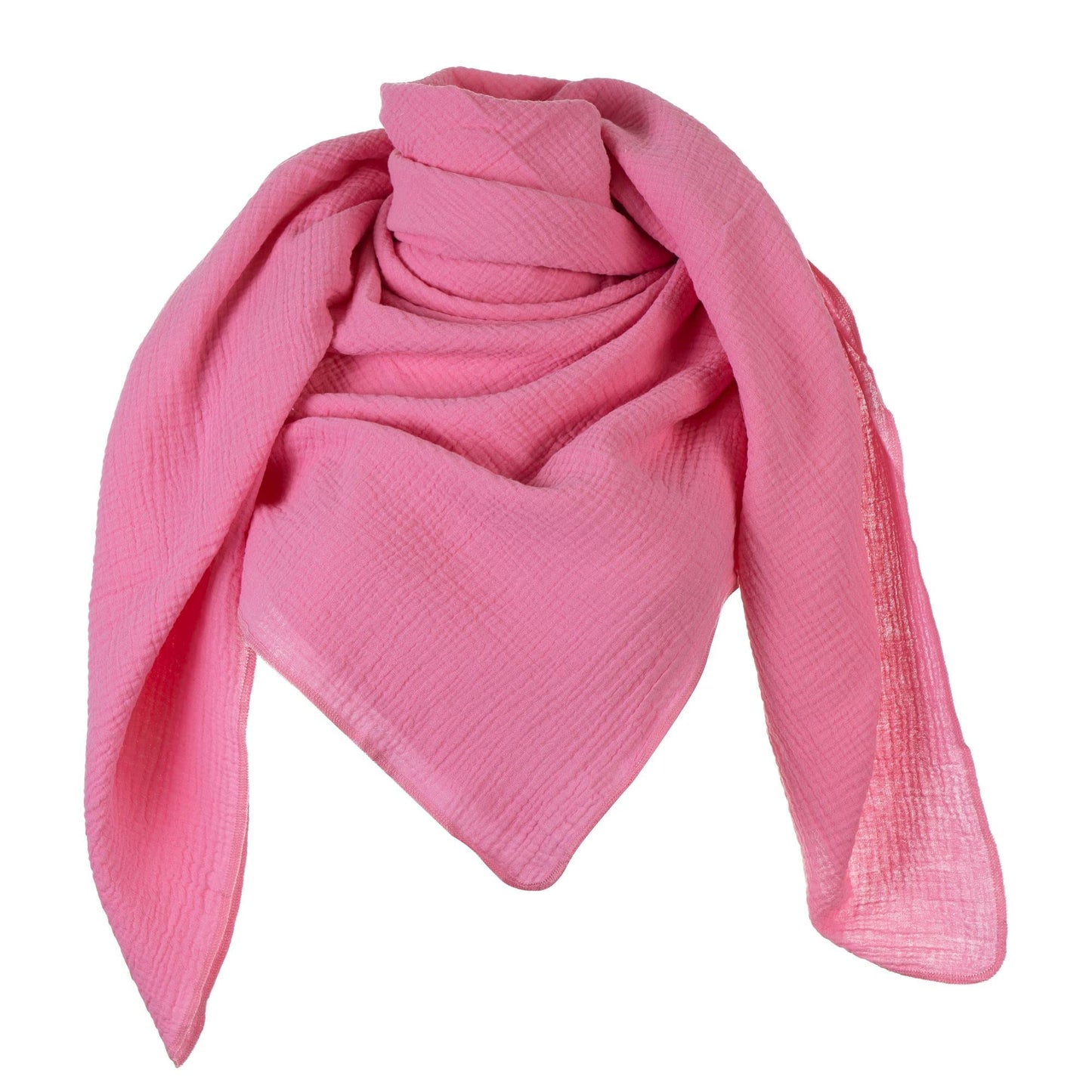 Musselin Tuch Damen Pink Dreieckig