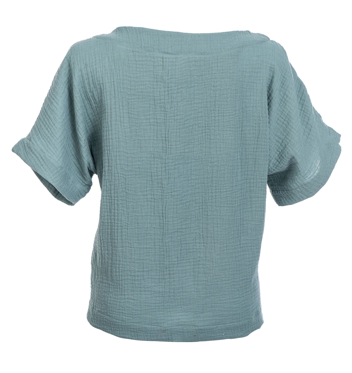 Scandi Linen Musselin Bluse Damen